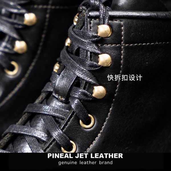 PJL-001 厚底牛皮工装靴经典875 - 图片 8