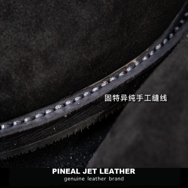 PJL-073 油蜡牛皮反绒德比鞋 - 图片 7