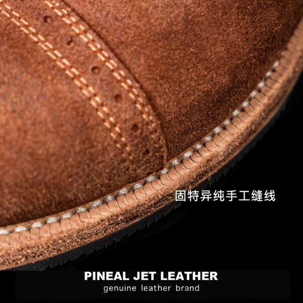 PJL-076 1440 休闲马皮反绒靴 - 图片 19