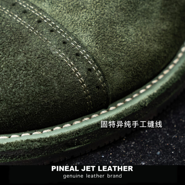 PJL-076 1440 休闲马皮反绒靴 - 图片 13