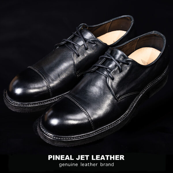 PJL-080 固特异军事低帮马皮休闲鞋 - 图片 4