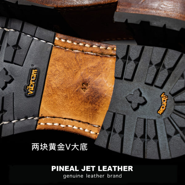 PJL-061 复古马皮低帮德比 - 图片 17