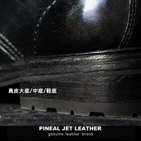 PJL-003复古骑行英伦百搭马皮高邦马丁靴 - 图片 15