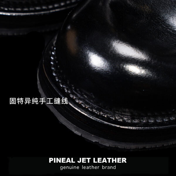 PJL-057  进口小牛皮1695款固特异高帮工装靴 - 图片 7