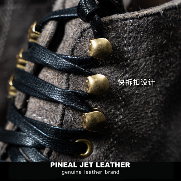 PJL-076 1440 休闲马皮反绒靴 - 图片 9