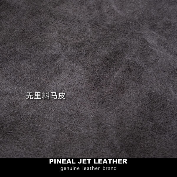 阿美咔叽复古做旧立领彩色重水洗马皮夹克J100 - 图片 10