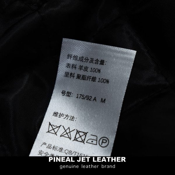 真皮百搭羊皮大毛领男女同款休闲棉服 - 图片 13