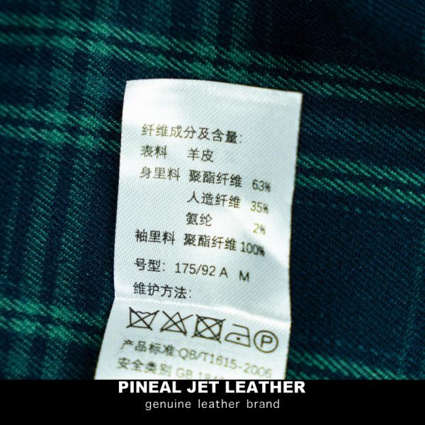 翻领复古月亮兜农场主门多萨经典彩色绵羊皮 - 图片 24