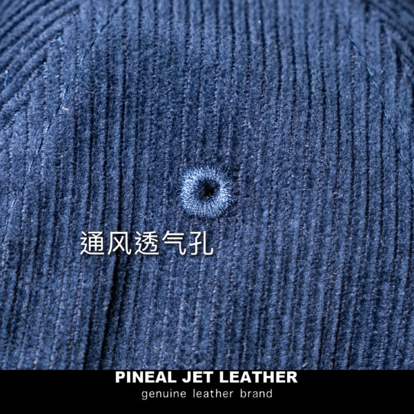 日系复古男女同款休闲百搭灯芯绒棒球帽 - 图片 6