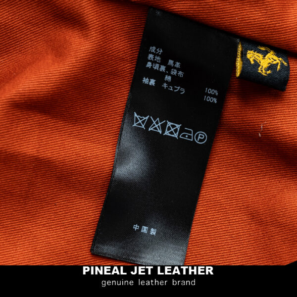 定制系列飞行服夹克胎马皮小熊皮衣 - 图片 11