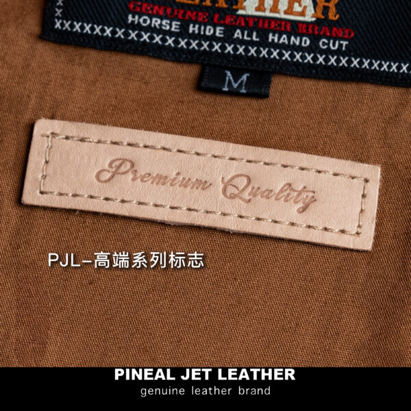 定制系列飞行服螺纹夹克胎马皮A2皮衣 - 图片 13
